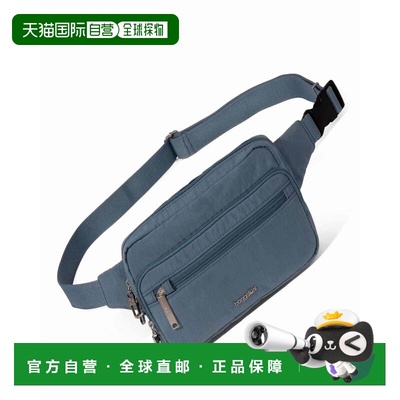 自营baggallini Securtex Anti-Theft Belt Bag Sling - mist 美