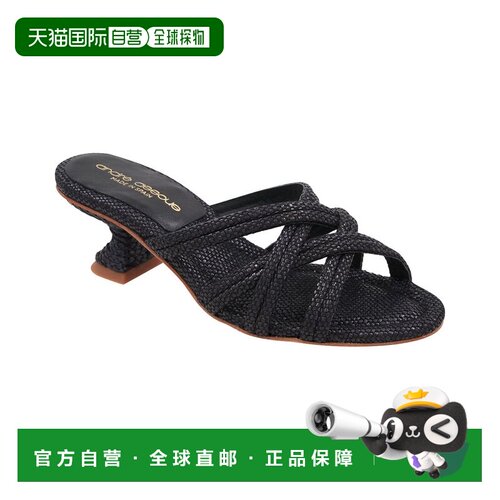 自营Andre Assous Polina Sandal - black 美国奥莱直发凉鞋
