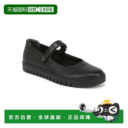 自营Vionic Uptown J2229L1001 Flats s Black Leather Mary Jane