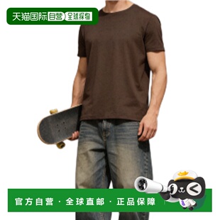自营 alo yoga Conquer 纯色圆领透气舒适短袖网球T恤 男款m1205r