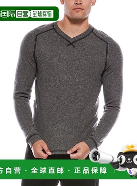 自营 autumn cashmere秋季羊绒保暖圆领毛衣-灰色 美国奥莱直发