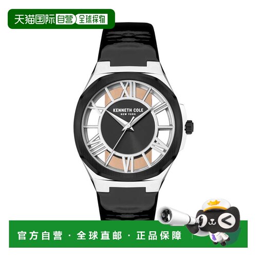 自营Kenneth Cole Women's Classic mm Quartz Watch - black 美