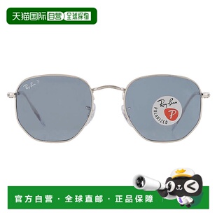 自营ray-banRay Ban Hexagonal Flat Lenses Blue Hexagonal Unis