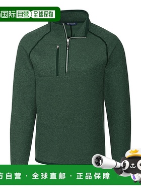 自营 cutter & buckCutter&Buck Mainsail毛衣针织男式半拉链套头