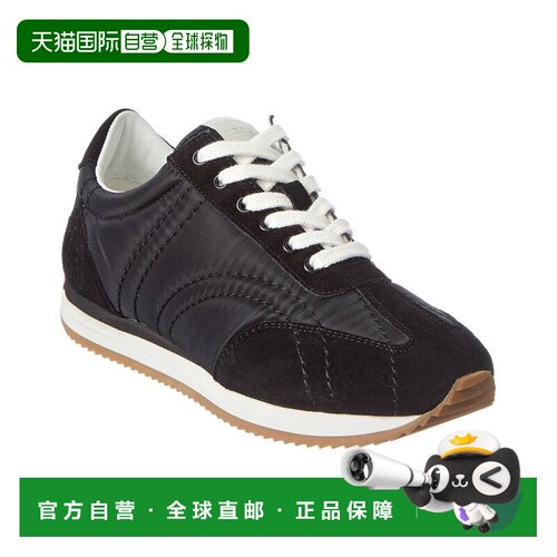 自营TOTEME Sport Nylon & Suede Sneaker - black 美国奥莱直发