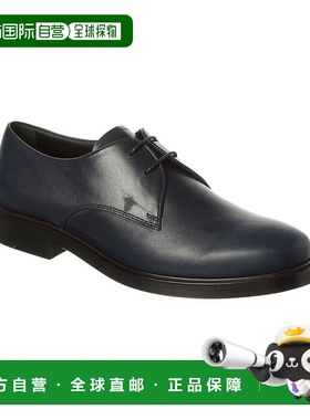 自营 tod'sTOD的黑色皮乐福鞋 美国奥莱直发皮鞋