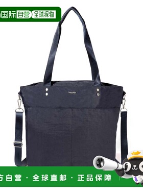 自营baggallini Women's Carryall Laptop Tote Crossbody Bag -
