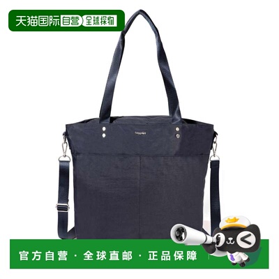 自营baggallini Women's Carryall Laptop Tote Crossbody Bag -