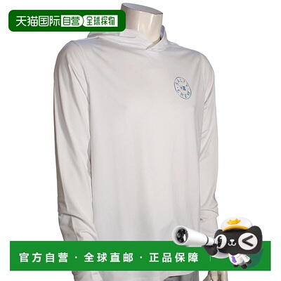 自营Salty Crew Watermark Hoodie Men's White Stretch Long Sle