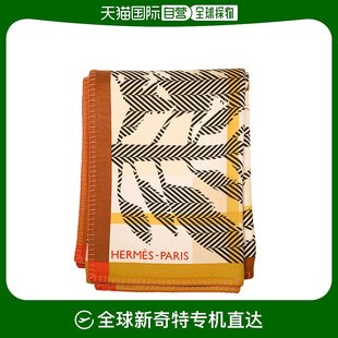 香港直邮HERMÈS ITACASHBK144200RED 红褐色中性丝巾