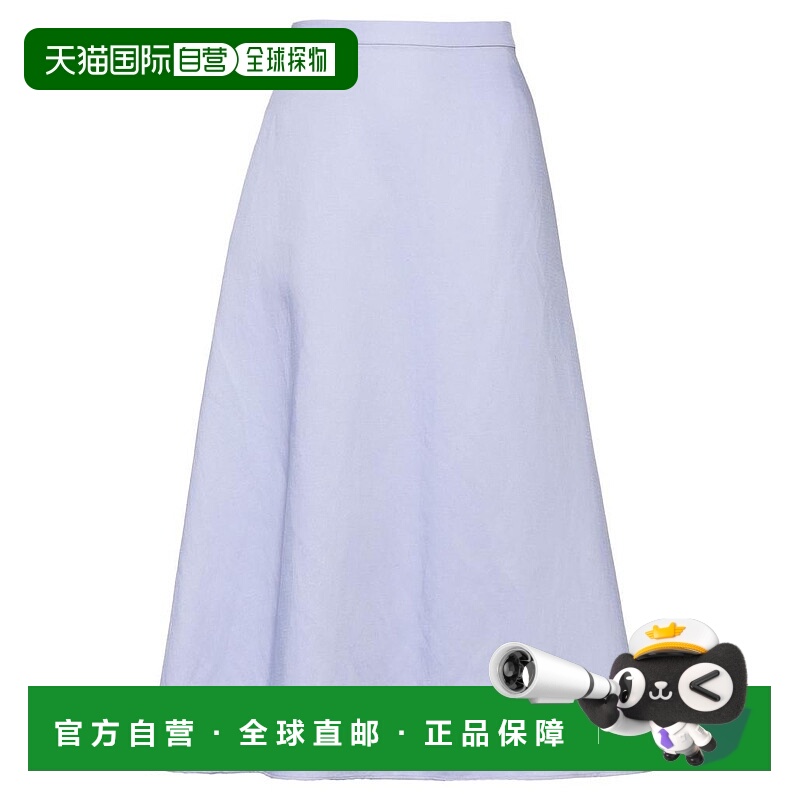 1h可退 【美国直邮】ROCHAS女士半身裙中腰中长款A字型休闲百搭