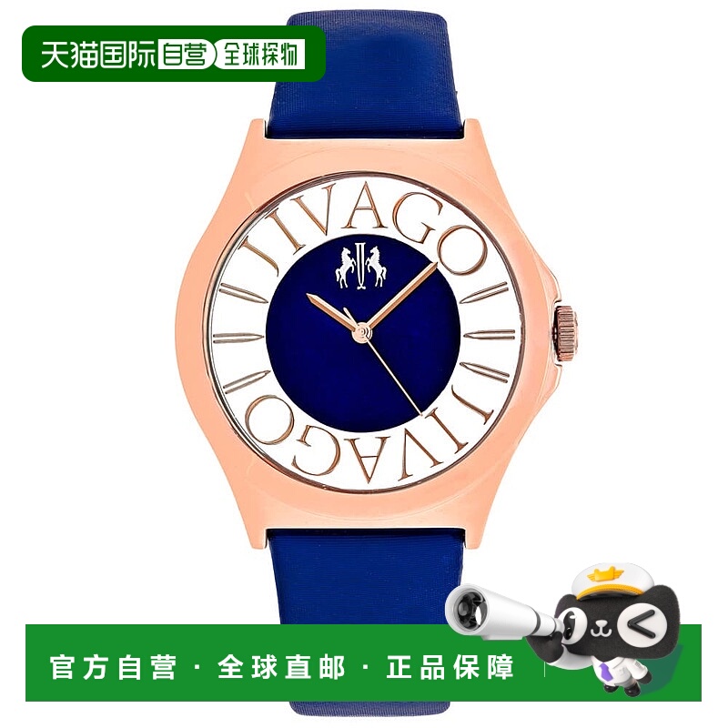 自营Jivago女式蓝色表盘手表-蓝色 美国奥莱直发