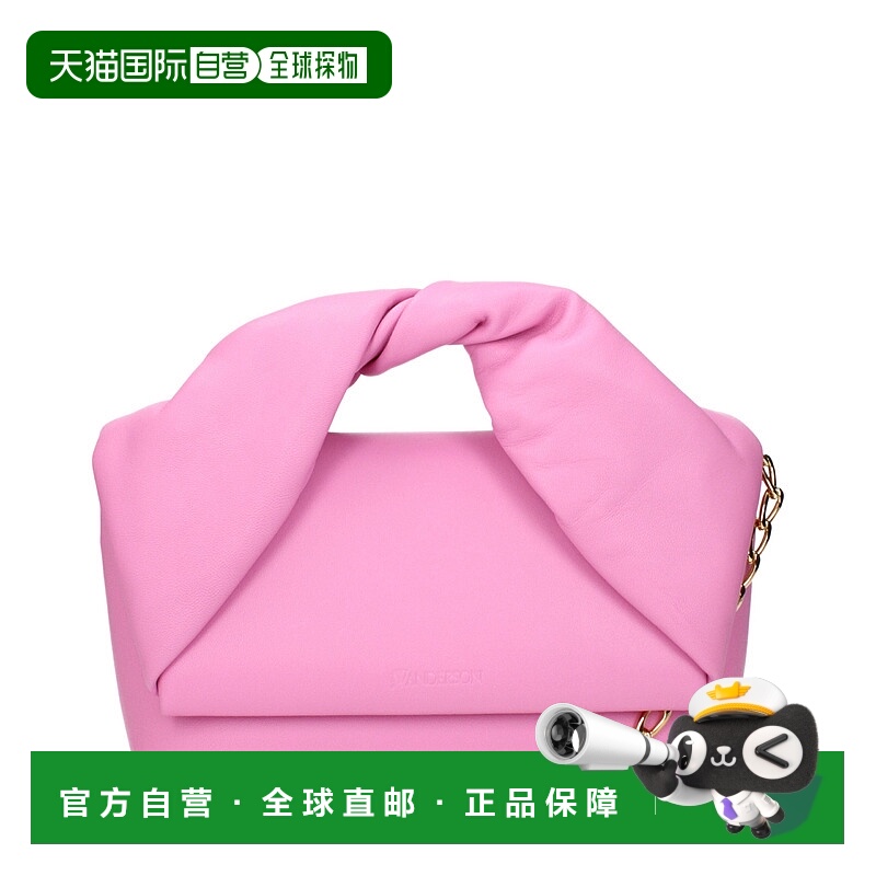 自营 Jw Anderson Leather Women's Handbag - pink 【美国奥莱】