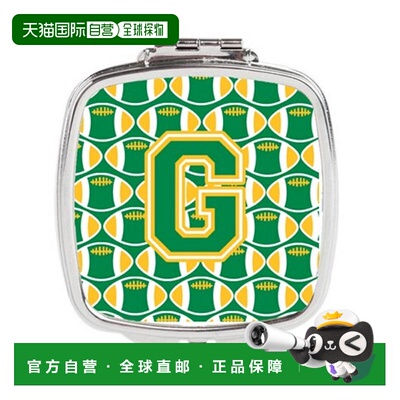 自营 Carolines Treasures CJ1069-GSCM 字母 G 足球绿色和正品
