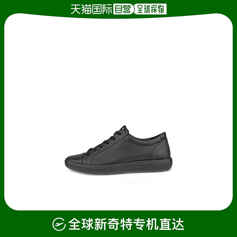 美国直邮ECCO女式 SOFT 7 MONO 2.0运动鞋黑色/黑色 470303 51