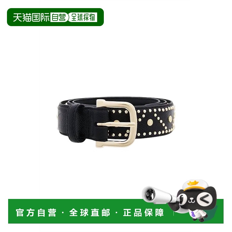 自营frame黑色女式装饰腰带 美国奥莱直发