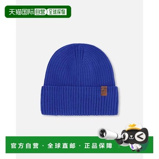 自营deux par deuxRib Knit Beanie Hat Bottom Cuff Royal Blue