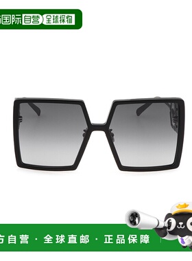 自营philipp plein太阳镜 PLEIN DIVA Hexagon - 黑色 【美国奥莱