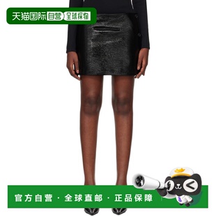 女士 Courreges 黑色 Oblique 424CJU2 1h可退 短裙 香港直邮潮奢