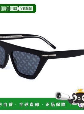 自营 Hugo Boss女式58毫米灰色太阳镜-黑色 美国奥莱直发