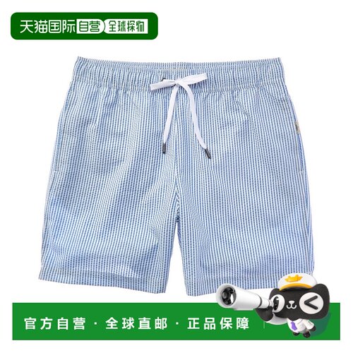 自营Onia Classic泡泡纱游泳短款-蓝色 美国奥莱直发