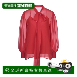 女士 襯衫 美國直郵 雪紡長袖 真絲蝴蝶結(jié) givenchy 1h可退