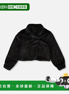 自营deux par deuxFake Fur Short Jacket Black - black 美国奥