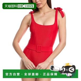 自营Beach Riot Sydney 系带连体泳衣 - 红色 【美国奥莱】直发