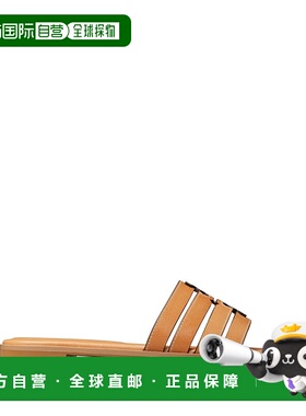 1h可退 香港直邮潮奢 Tory Burch 托里 伯奇 女士 方头拖鞋 15999