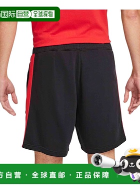 自营Nike Air Men's French Terry Shorts - black 美国奥莱直发
