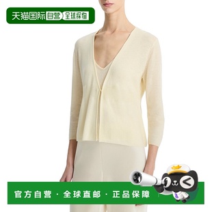 Wool white Blend Cardigan 美国奥莱直发 Ribbed 自营Vince