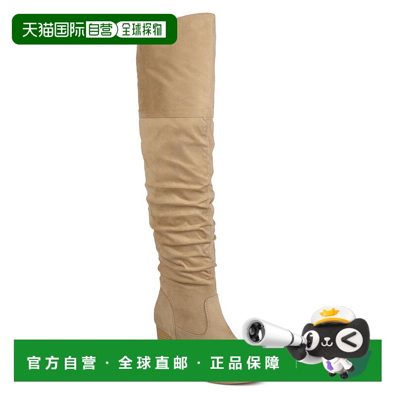 1h可退 【美国直邮】Journee Collection 女士宽幅 Kaison 高筒靴