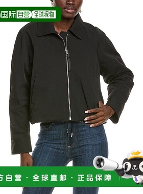 自营Endless Rose Zip-Up Collared Jacket - black 美国奥莱直发