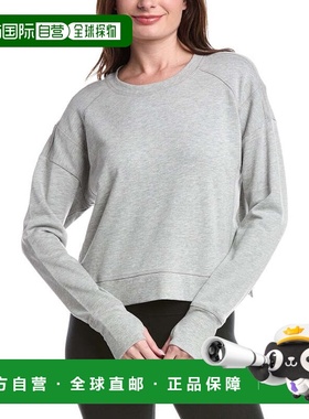 自营Sweaty Betty After Class Cropped Sweatshirt - grey 美国