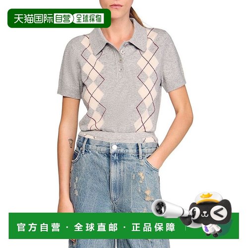 1h可退 【美国直邮】sandro 女士 Polo衫
