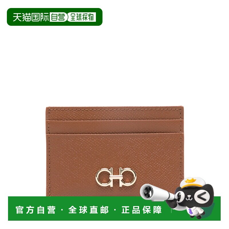 香港直邮FERRAGAMO/菲拉格慕 钱包 220007 0789863 NATUR卡包