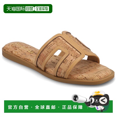 自营 journee collectionJournee女式Primah平底鞋-软木 美国奥莱