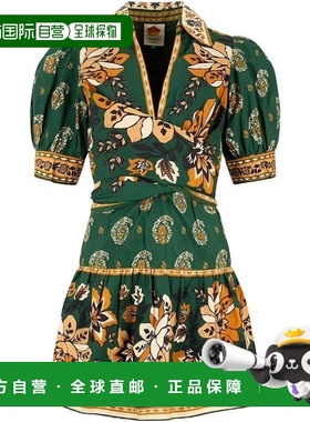 自营FARM Rio Women's Ayla Short Puff Sleeve Mini Dress - ayl