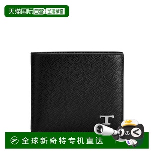 黑色 自营 精致美观 tod 美国奥莱直发 s纹理黑色钱包