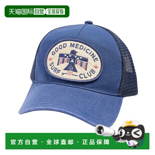 自营Faherty Good Medicine Trucker Hat - navy 美国奥莱直发