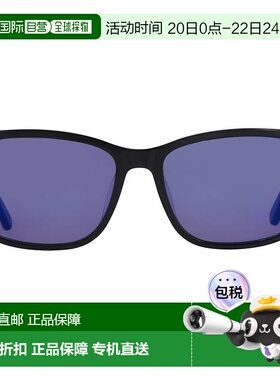 自营Calvin Klein Smoke Square Ladies Sunglasses CK18508SG 00
