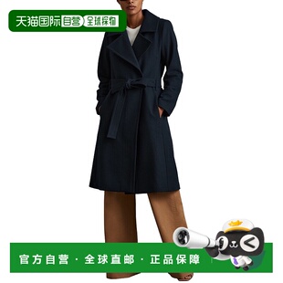 Length Belted Blend Rae Coat Cashmere Mid 自营Reiss Wool