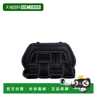 自营themoireBlack Tia Trim Handbag - black 美国奥莱直发