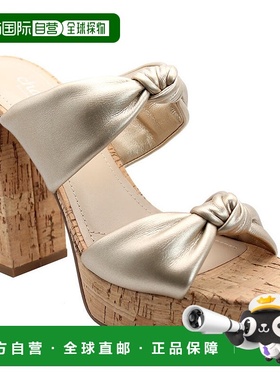 自营 charles david Intuit-浅金 美国奥莱直发女鞋