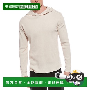 美国奥莱直发卫衣帽衫 自营Vince brown Hoodie Thermal