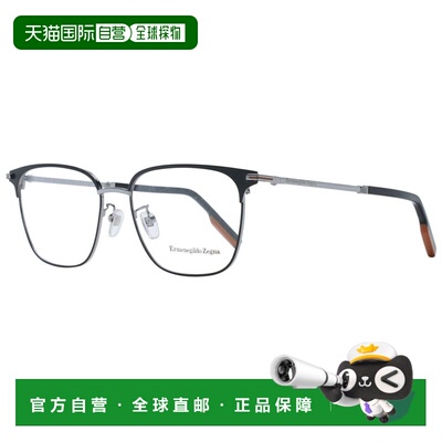 自营Ermenegildo Zegna Metal Glasses Men's (Frames) - black