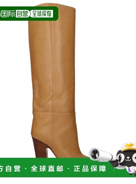 自营Paris Texas Leather High Heel Women's Boots - brown 美国