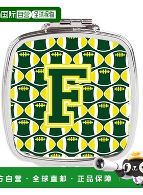 自营 Carolines Treasures CJ1075-FSCM 字母 F 足球绿色和正品