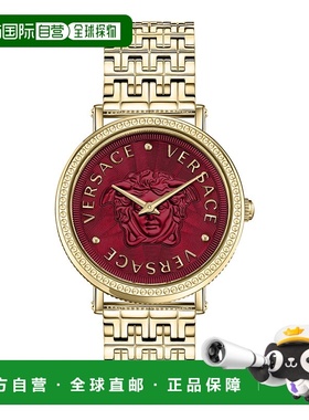 自营 versaceV-Dollar 手链表 - 金色/ip 黄金/红色 美国奥莱直发