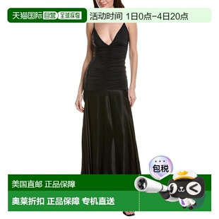 自营Bardot Lavanda Contrast Maxi Dress - black 美国奥莱直发